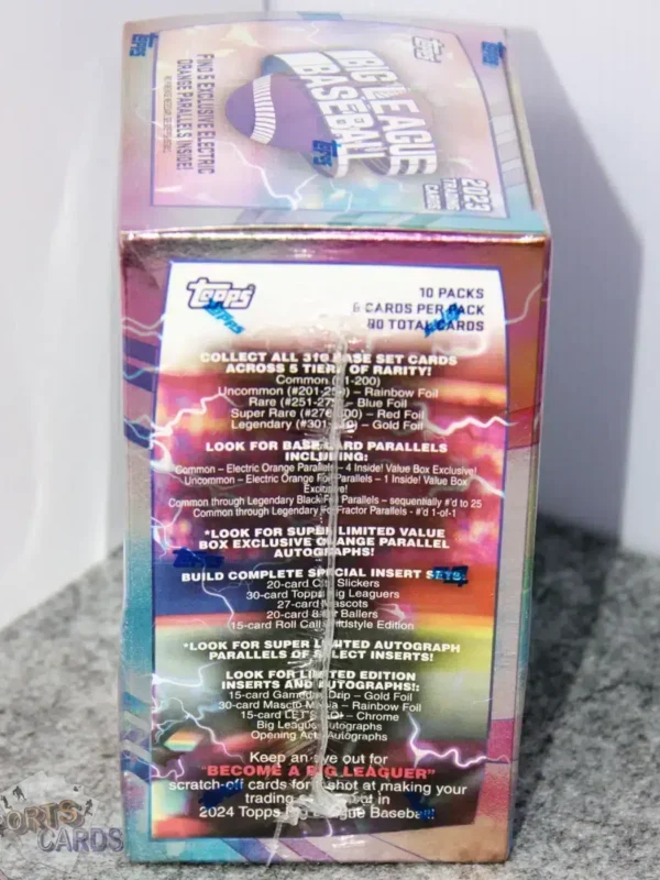Alternative view of 2023 Topps Big League Baseball MLB Value Box - Sealed