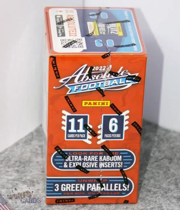 Alternative view of 2022 Panini Absolute Football NFL Blaster Box - Sealed