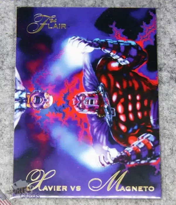 1994 Xavier vs Magneto #121 Fleer Marvel Flair '94-front