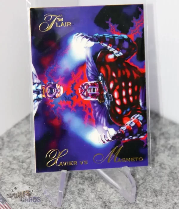 1994 Xavier vs Magneto #121 Fleer Marvel Flair '94-stand
