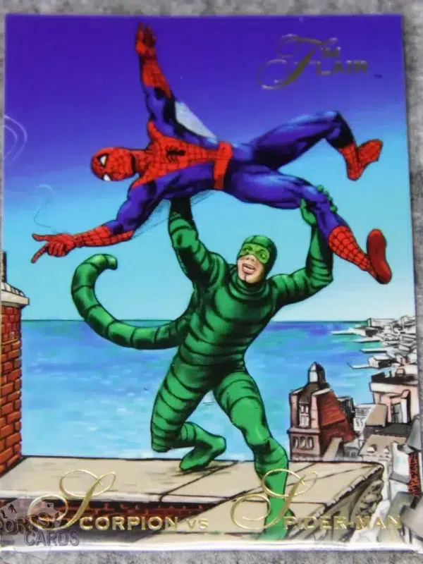 1994 Scorpion vs Spider-Man #15 Fleer Marvel Flair '94-front