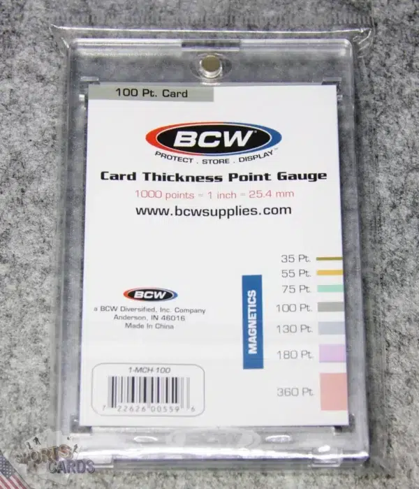 BCW Magnetic Card Holder 100pt-back