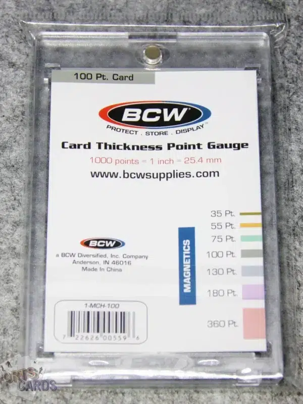 BCW Magnetic Card Holder 100pt-back