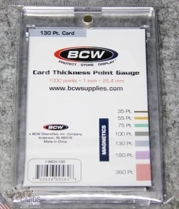 BCW Magnetic Card Holder 130pt-back
