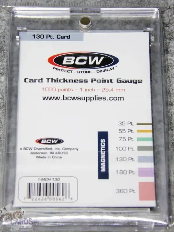 BCW Magnetic Card Holder 130pt-back