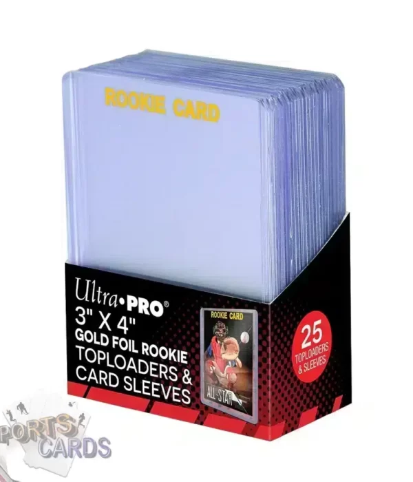 Ultra PRO Rookie Gold Toploaders 3