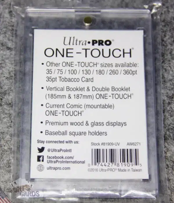 Ultra PRO One-Touch Magnetic Holder 55pt-back