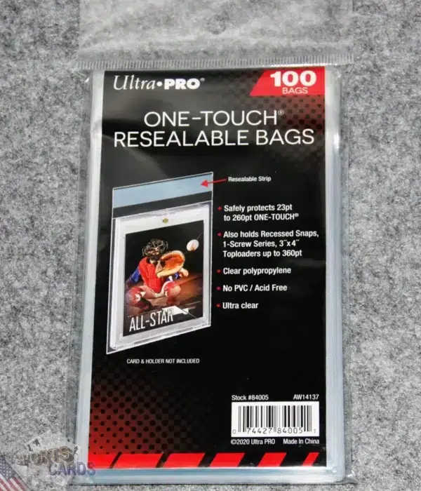 Ultra PRO One-Touch Resealable Bags-front