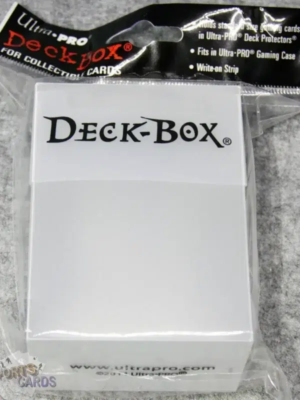 Ultra PRO Deck-Box Solid Clear-back