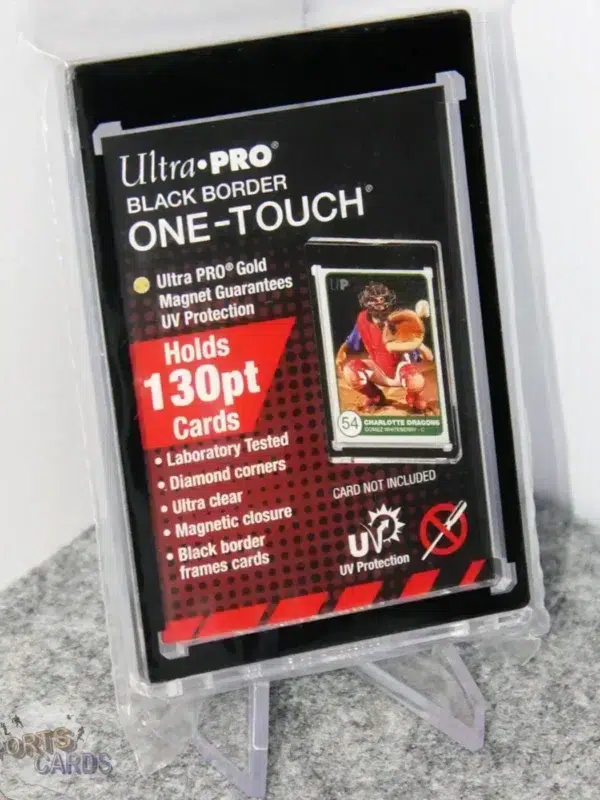Ultra PRO One-Touch Magnetic Holder 130pt Black Border-stand