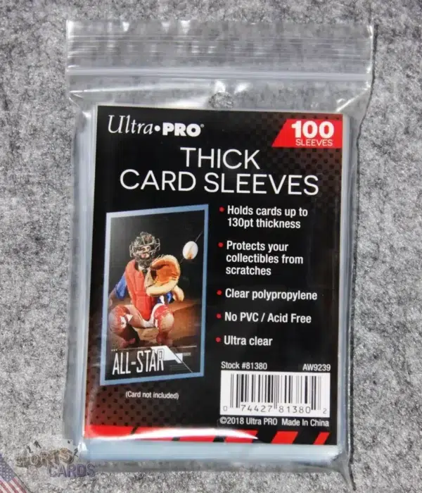 Ultra PRO Thick Soft Card Sleeves-front
