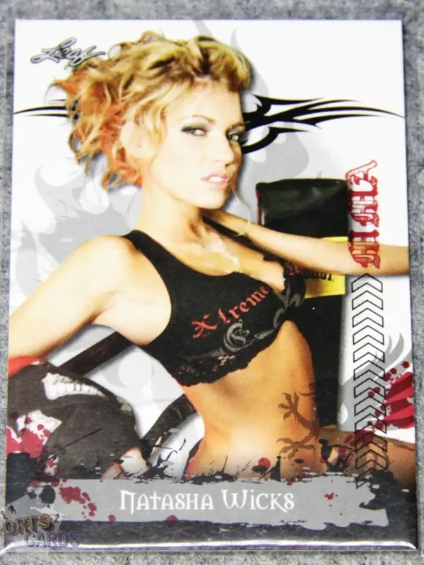 2010 Natasha Wicks #96 Leaf MMA-front