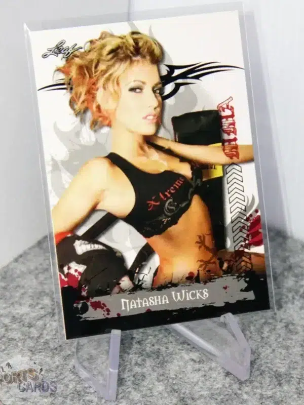 2010 Natasha Wicks #96 Leaf MMA-stand