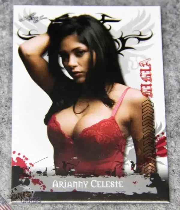 2010 Arianny Celeste #95 Leaf MMA-front