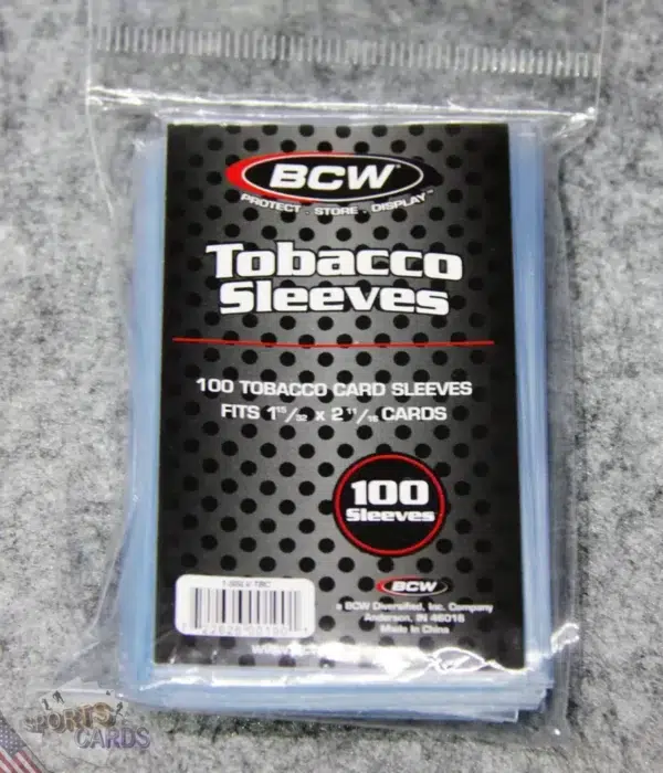BCW Tobacco Card Sleeves-front