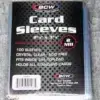BCW Soft Standard Card Sleeves-front