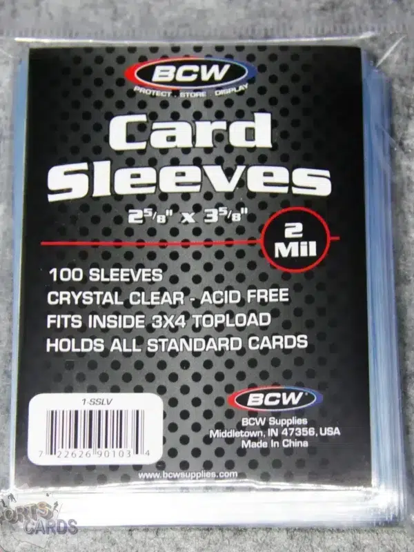 BCW Soft Standard Card Sleeves-front