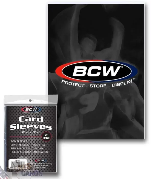 BCW Soft Standard Card Sleeves-back