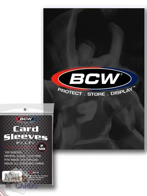 BCW Soft Standard Card Sleeves-back
