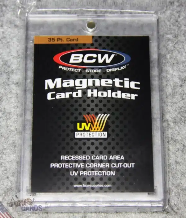 BCW Magnetic Card Holder 35pt-front