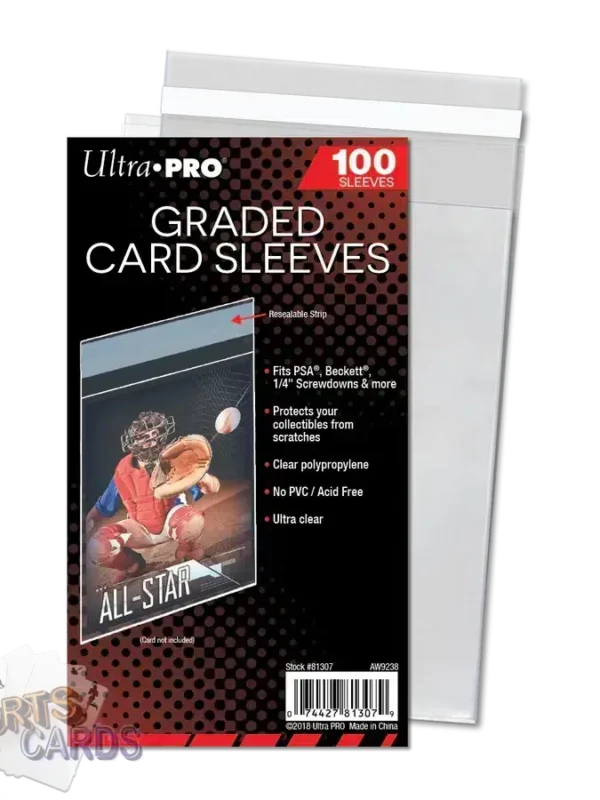 Ultra PRO Graded Card Resealable Sleeves-back