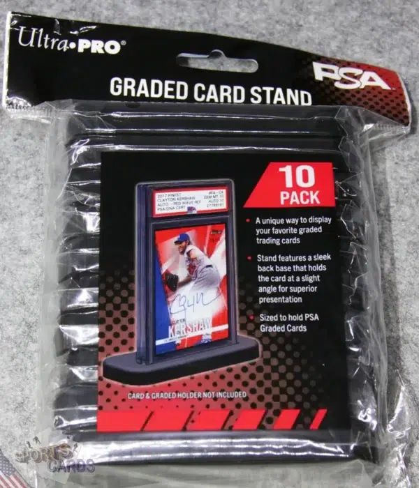 Ultra PRO Graded PSA Card Stands 10 Pack-back