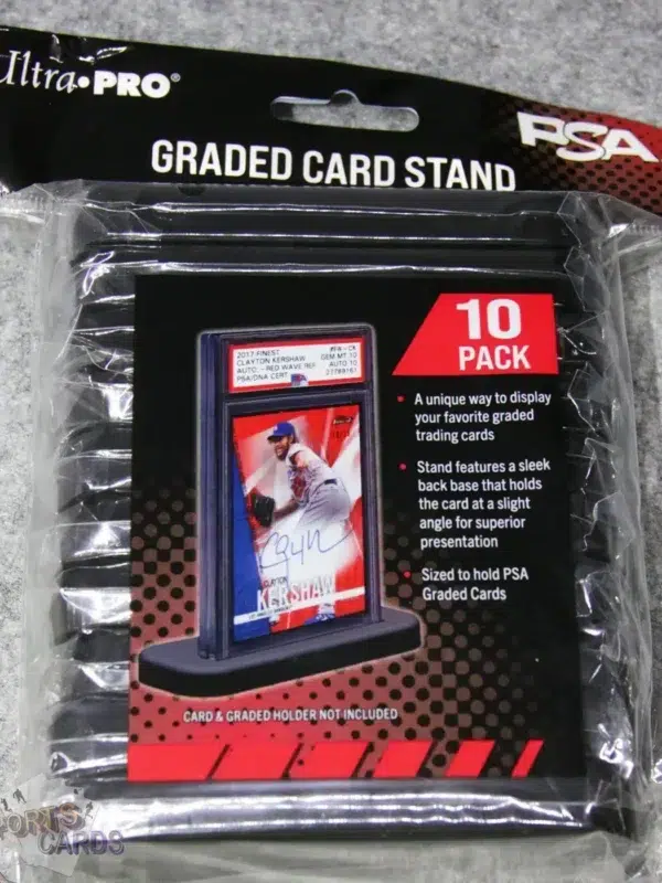 Ultra PRO Graded PSA Card Stands 10 Pack-back