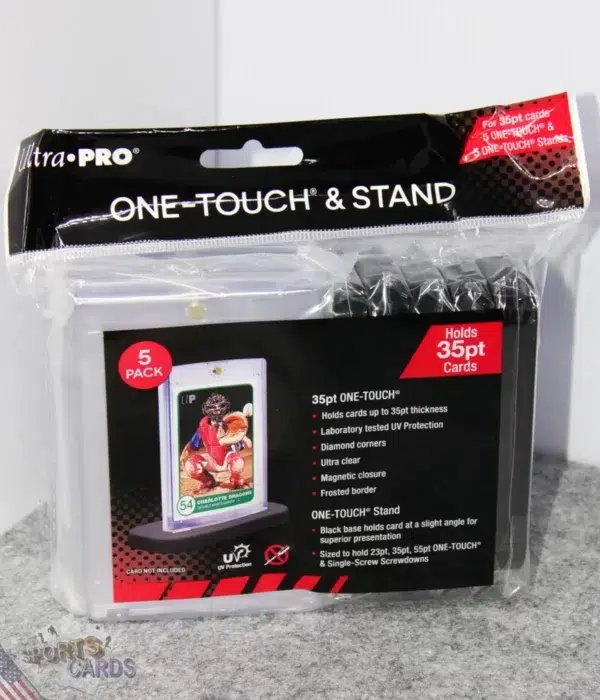 Ultra PRO One-Touch 35pt & Stands 5 Pack-front