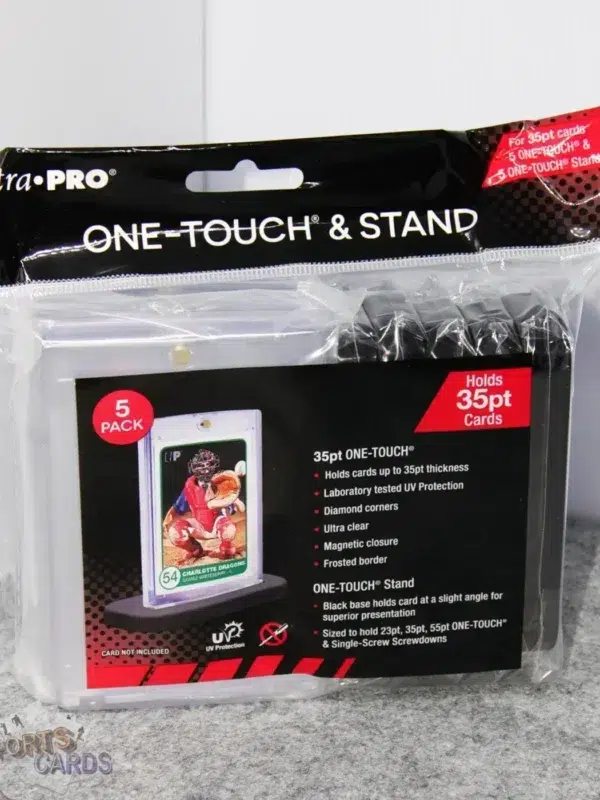 Ultra PRO One-Touch 35pt & Stands 5 Pack-front