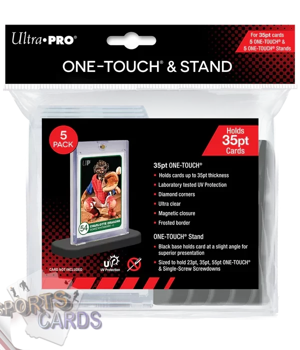 Ultra PRO One-Touch 35pt & Stands 5 Pack-stand