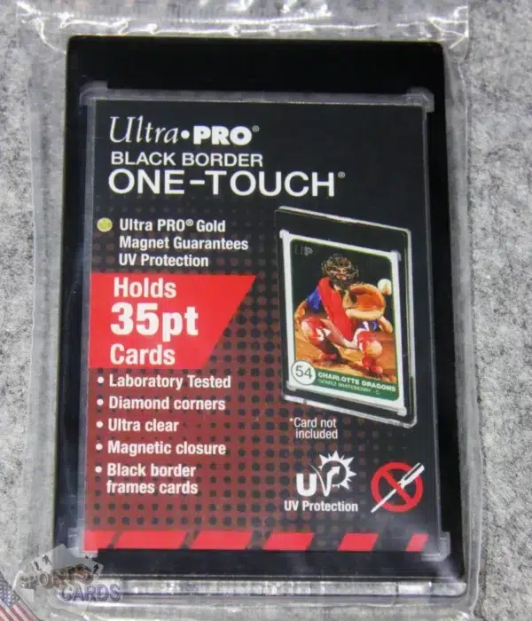 Ultra PRO One-Touch Magnetic Holder 35pt Black Border-front