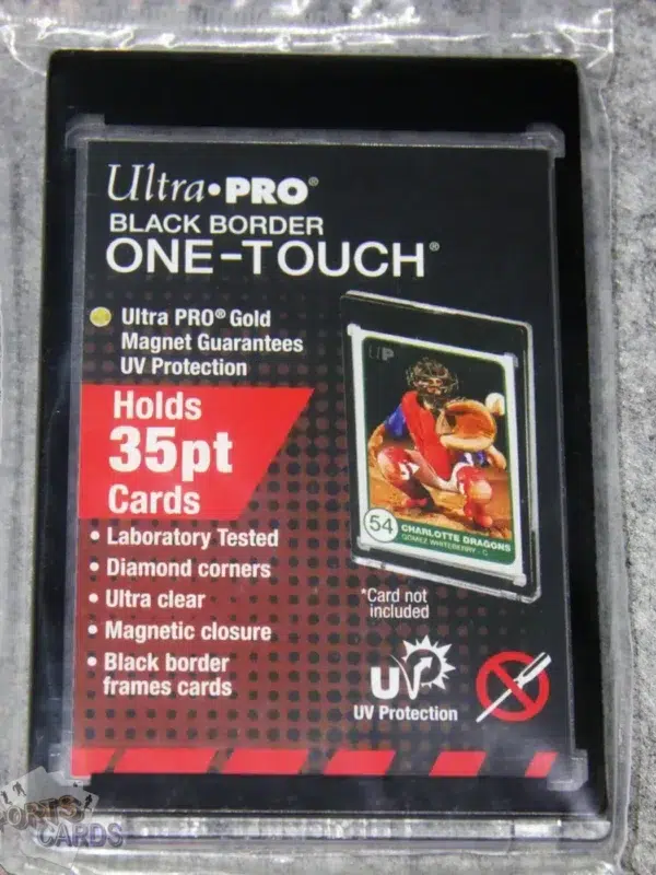 Ultra PRO One-Touch Magnetic Holder 35pt Black Border-front
