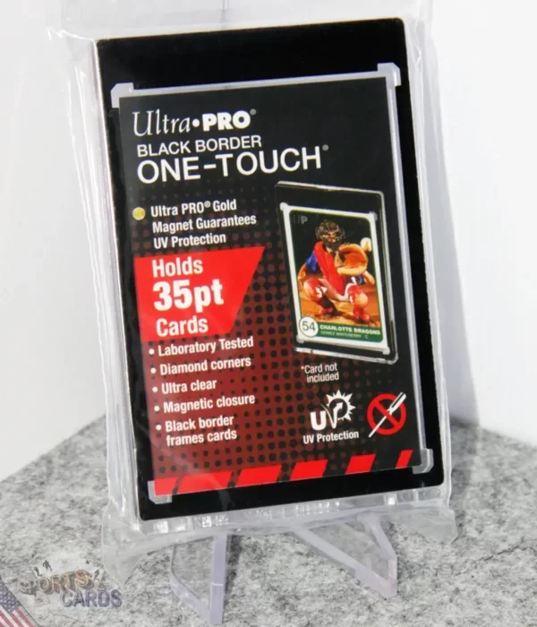 Ultra PRO One-Touch Magnetic Holder 35pt Black Border-stand