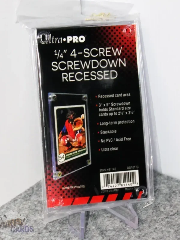 Ultra PRO 1/4" 4-Screw Screwdown Recessed Holder-stand