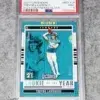 2021 Trevor Lawrence #ROY-TLR Panini Contenders Rookie of the Year Silver /99 PSA 9 MINT-front