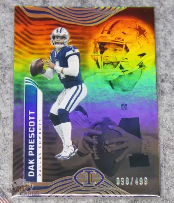 2022 Dak Prescott #24 Panini Illusions Bronze Parallel /499-front