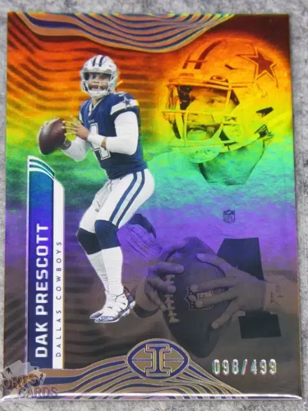 2022 Dak Prescott #24 Panini Illusions Bronze Parallel /499-front