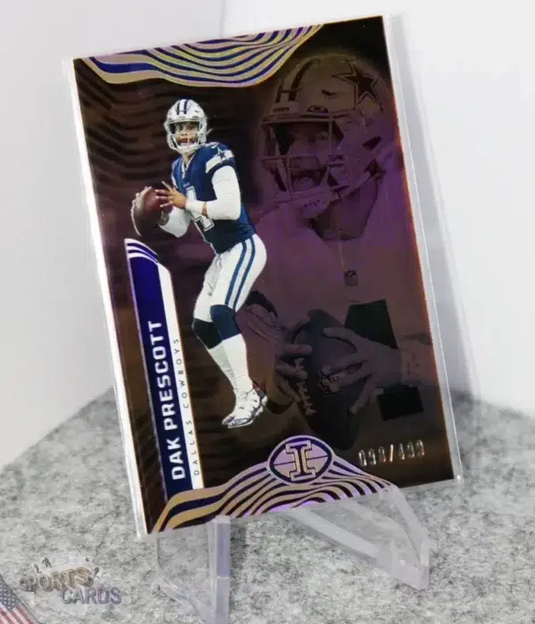 2022 Dak Prescott #24 Panini Illusions Bronze Parallel /499-stand