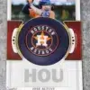 2023 Jose Altuve #TLP-JA Topps Commemorative Team Logo Patch Relic Houston Astros