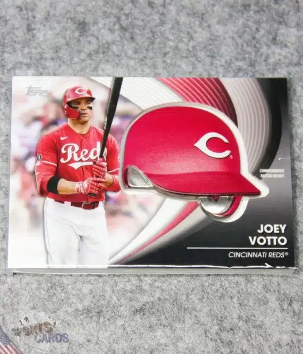 2022 Joey Votto #BH-JV Topps Update Commemorative Batting Helmet