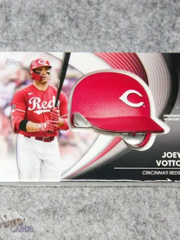 2022 Joey Votto #BH-JV Topps Update Commemorative Batting Helmet