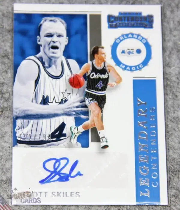 2019-20 Scott Skiles #33 Panini Contenders Legendary Contenders Autograph /199