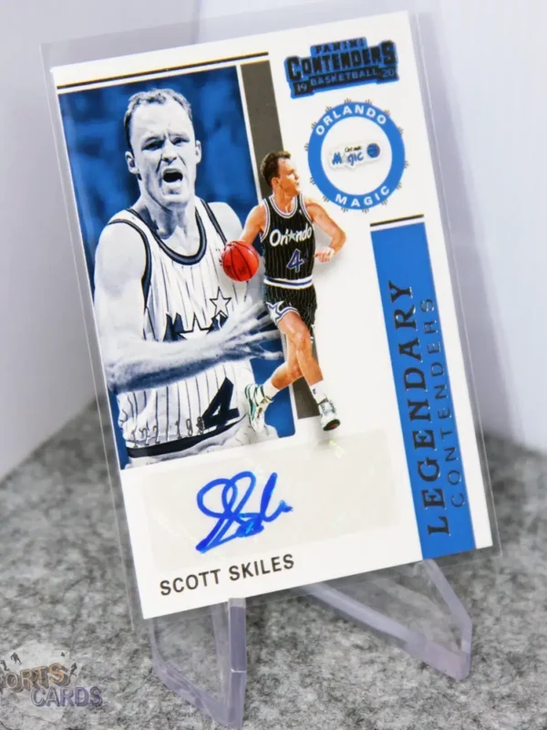 2019-20 Scott Skiles #33 Panini Contenders Legendary Contenders Autograph /199-stand