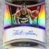 2020-21 Fat Lever #SIS-FLV Panini Select Signature Selections Silver Prizm Autograph-front
