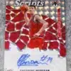 2019-20 Gheorghe Muresan #SC-GHM Panini Mosaic Scripts Silver Prizm Auto-front