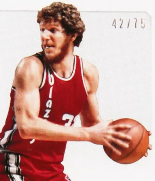 2014-15 Bill Walton Panini National Treasures Greats #NBG-BW SN#42 - detail