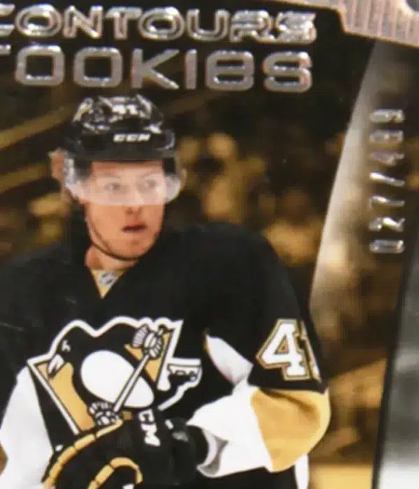 2015-16 Daniel Sprong #85 Upper Deck Contours Rookies SN#027 - detail