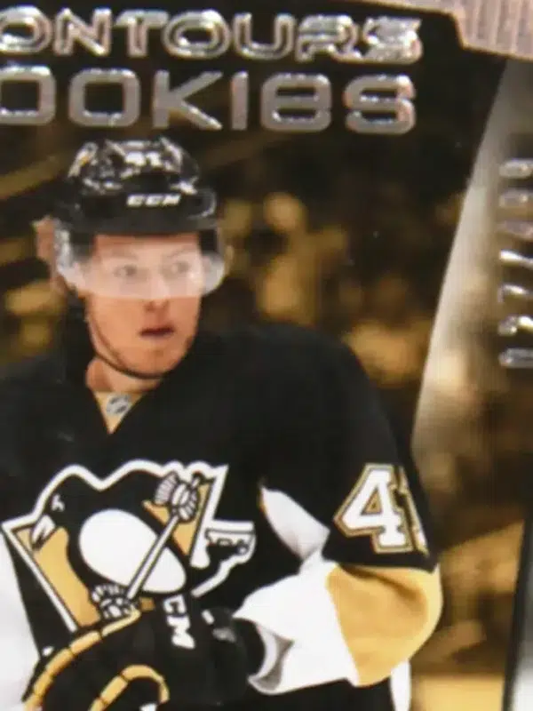 2015-16 Daniel Sprong #85 Upper Deck Contours Rookies SN#027 - detail