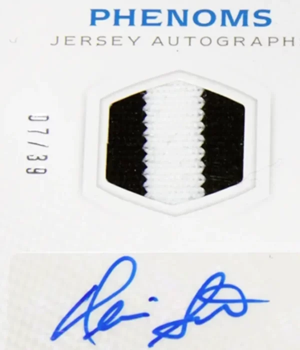 2016-17 Dennis Scott #PJA-DS Panini Phenoms Jersey Autographs SN#7 - detail