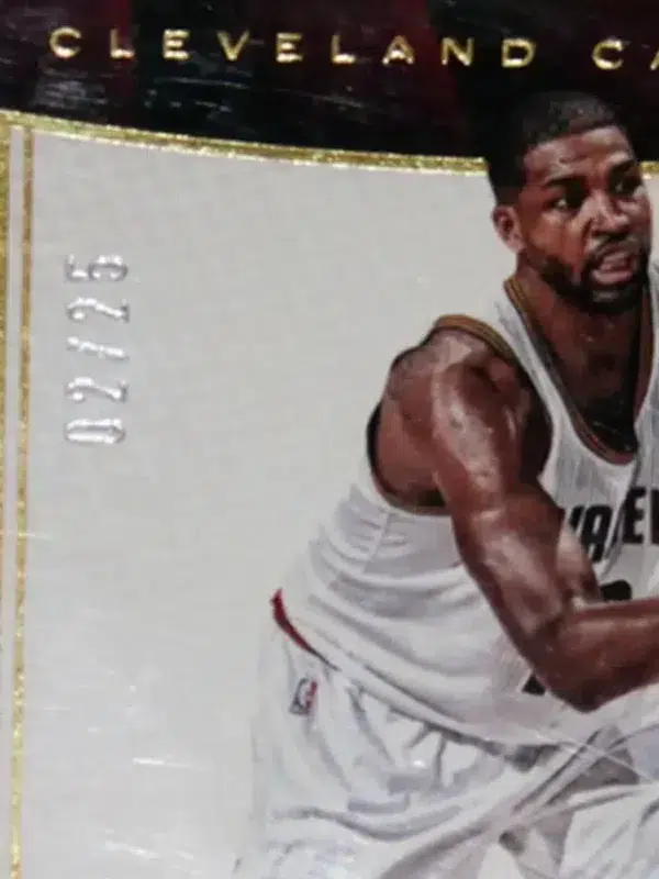 2016-17 Tristan Thompson #68 Panini Limited SN#2 - detail